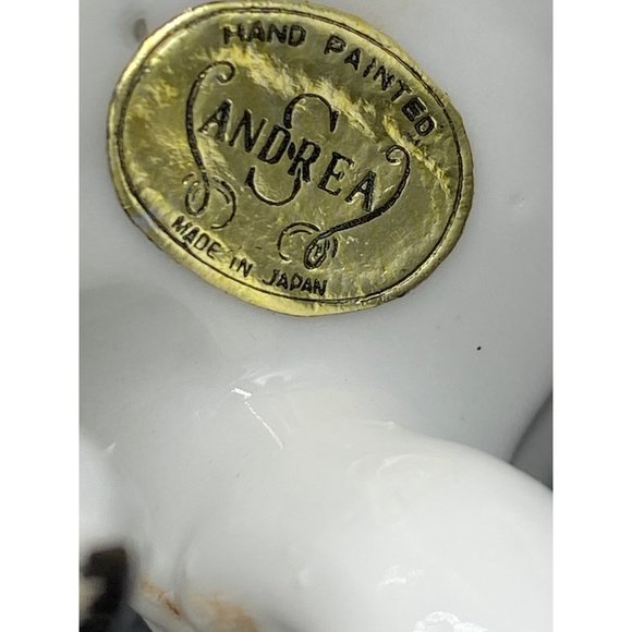 Vintage Hand Painted Andrea Victorian Figurine Q75A, Q75B - Picture 16 of 16